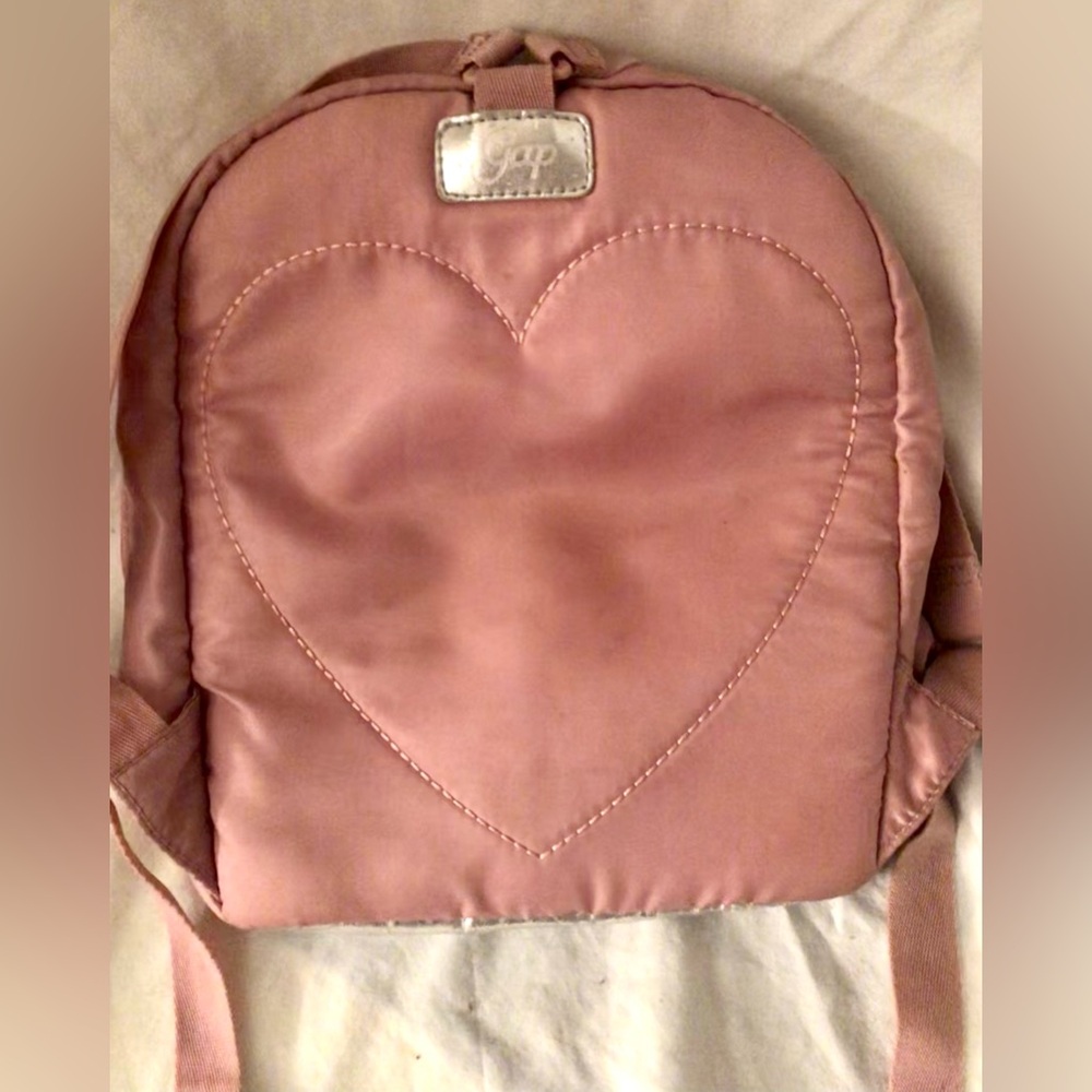 Pink rose backpack - Picture 2 of 4